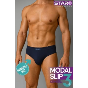 Star 109 Erkek 3lü Modal Slip