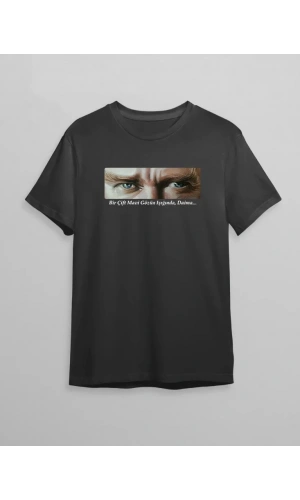 10 Kasım Unisex Atatürk Baskılı T-shirt - Siyah