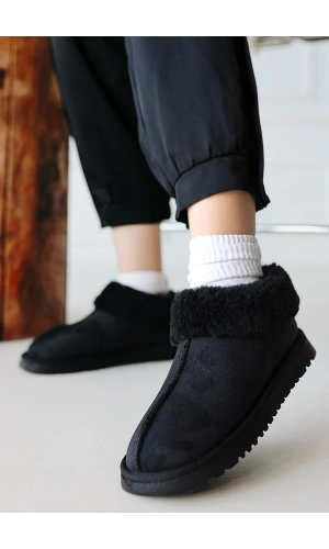 Abby Siyah Süet Bot