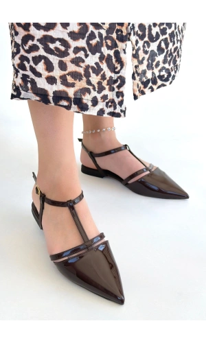 Canca Kahverengi Rugan Babet Ayakkabı