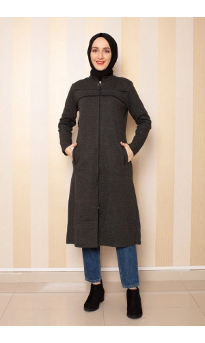 Cepli Tesettür Kap Haki