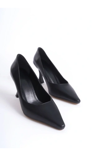 Cordelia Kadın Mat Siyah Stiletto