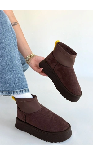 Cuen Kahverengi Süet Bot