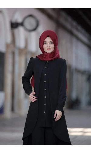 Dilay İkili Takım Siyah 5320