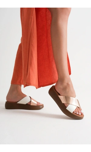 Fayn Gunluk Hakiki Deri Terlik