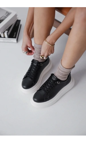 Freya Siyah Kadın Spor Ayakkabı