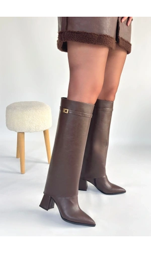 Jike Kahverengi Cilt Tak Çıkar Çizme