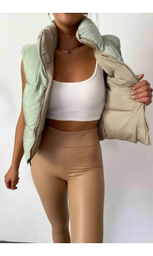 Kadın Yüksek Bel Içi şardonlu Fırsat ürün Toparlayıcı Tayt