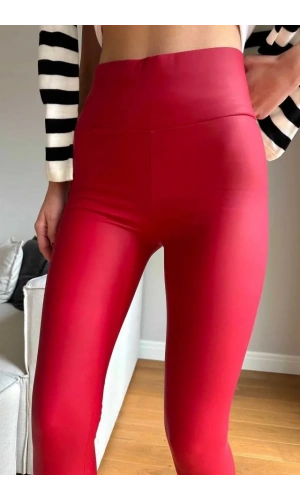 Kadın Yüksek Bel Içi şardonlu Fırsat ürün Toparlayıcı Tayt