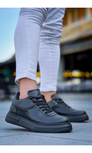 KB-X20 Kuback Kömür Cilt  Günlük Erkek Ayakkabı