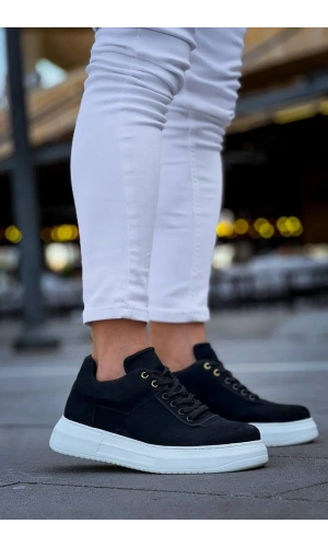 KB-X20 Kuback Siyah Süet  Günlük Erkek Ayakkabı