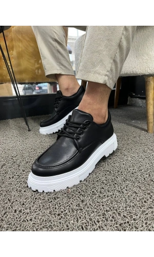 KB-X6 Kuback Siyah Cilt Günlük Erkek Ayakkabı
