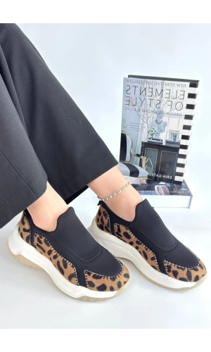 Kendy Leopar Nubuk Spor Ayakkabı