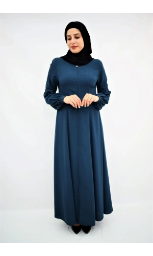 Kolları İşlemeli Ferace 2197 Petrol