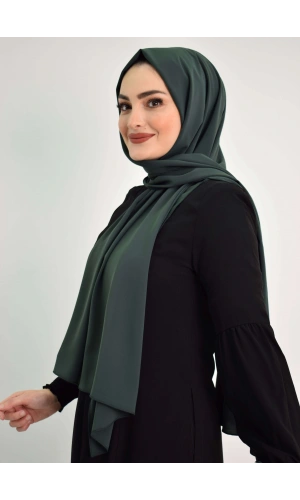 Medine İpeği Şal MC1115 Haki