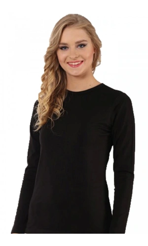 Moda Çizgi Bayan Uzun Kol Body 250