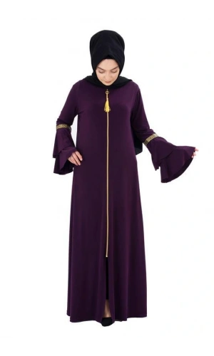 Moda Çizgi Büyük Beden Ferace