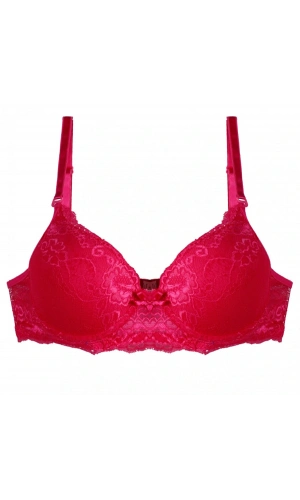 Moda Çizgi Dantelli Desteksiz Sütyen B Kap 141