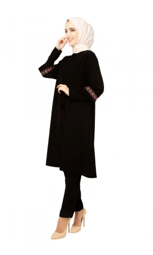 Moda Çizgi Desenli Tunik