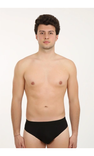 Moda Çizgi Erkek Likralı Slip 40068