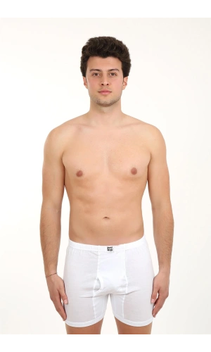 Moda Çizgi Erkek Paçalı Penye Boxer 40066