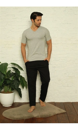 Moda Çizgi Erkek Pamuk Alt Eşofman 7006