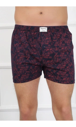 Moda Çizgi Erkek Penye Boxer 40091