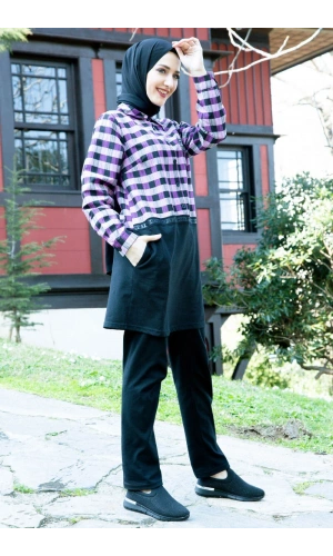 Moda Çizgi Eşorfman Takımı