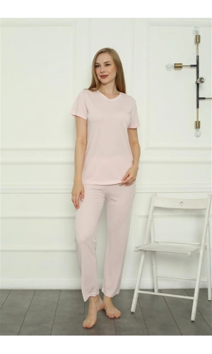 Moda Çizgi Kadın Penye Pijama Takım 4157