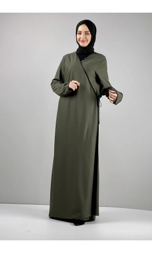 Moda Çizgi Namaz Elbisesi