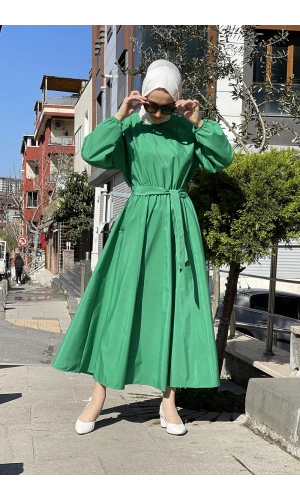 Moda Çizgi Tesettür Elbise