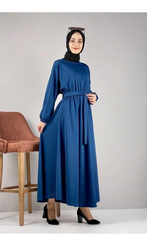 Moda Çizgi Tesettür Elbise