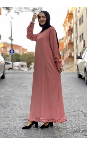 Moda Çizgi Tesettür Elbise