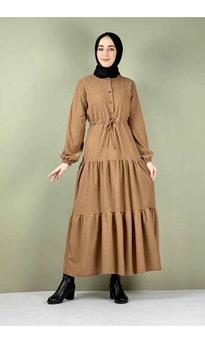 Moda Çizgi Tesettür Elbise