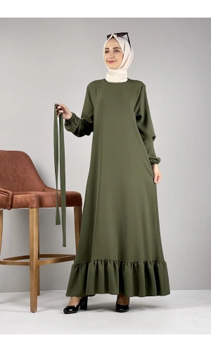 Moda Çizgi Tesettür Elbise