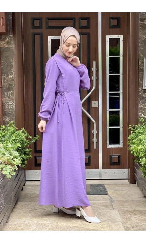 Moda Çizgi Tesettür Elbise