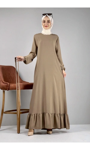 Moda Çizgi Tesettür Elbise