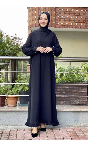 Moda Çizgi Tesettür Elbise