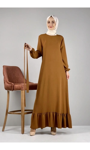 Moda Çizgi Tesettür Elbise