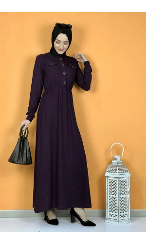 Moda Çizgi Tesettür Elbise