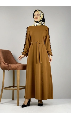 Moda Çizgi Tesettür Elbise