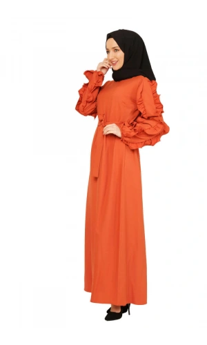 Moda Çizgi Tesettür Elbise