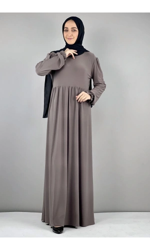 Moda Çizgi Tesettür Elbise