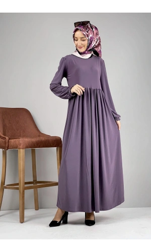 Moda Çizgi Tesettür Elbise