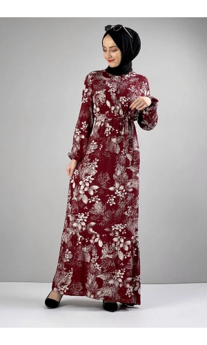 Moda Çizgi Tesettür Elbise