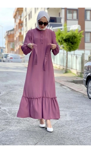 Moda Çizgi Tesettür Elbise