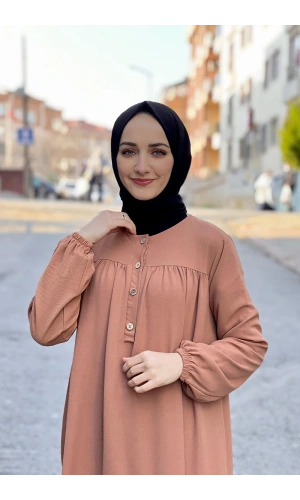 Moda Çizgi Tesettür Elbise