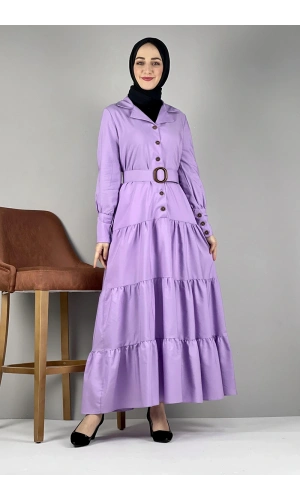 Moda Çizgi Tesettür Elbise