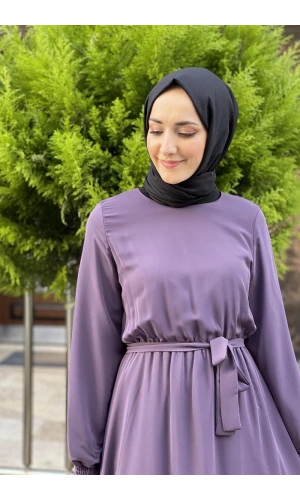 Moda Çizgi Tesettür Elbise