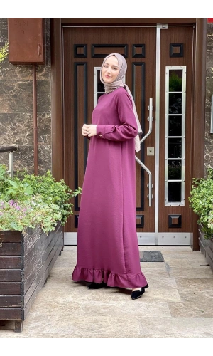 Moda Çizgi Tesettür Elbise